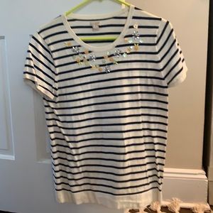 Jcrew striped top